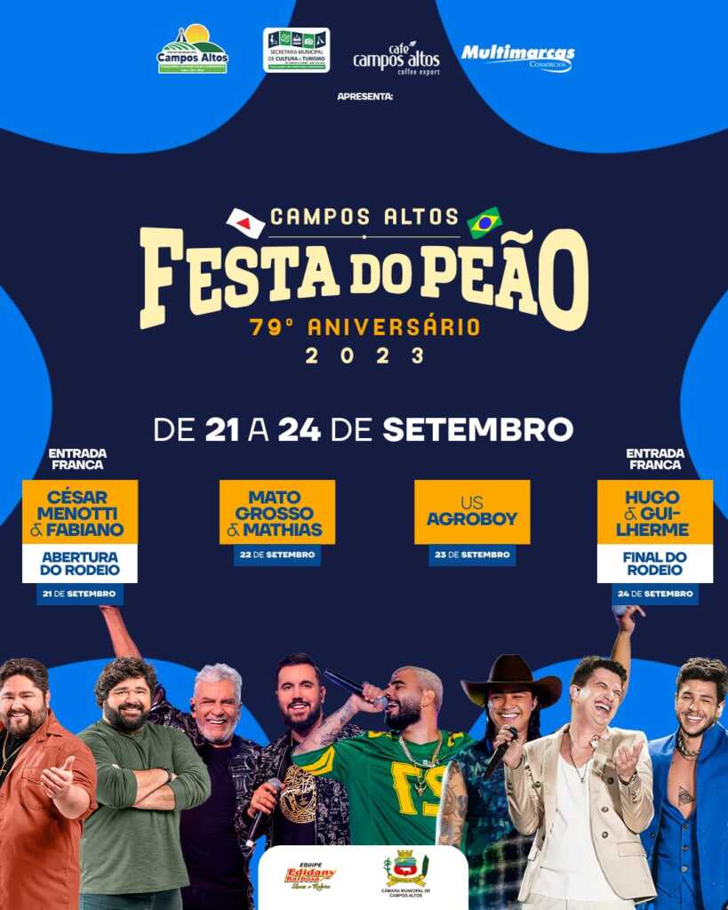 Portal Minas Gerais - Eventos: FESTA DO PEÃO 2023