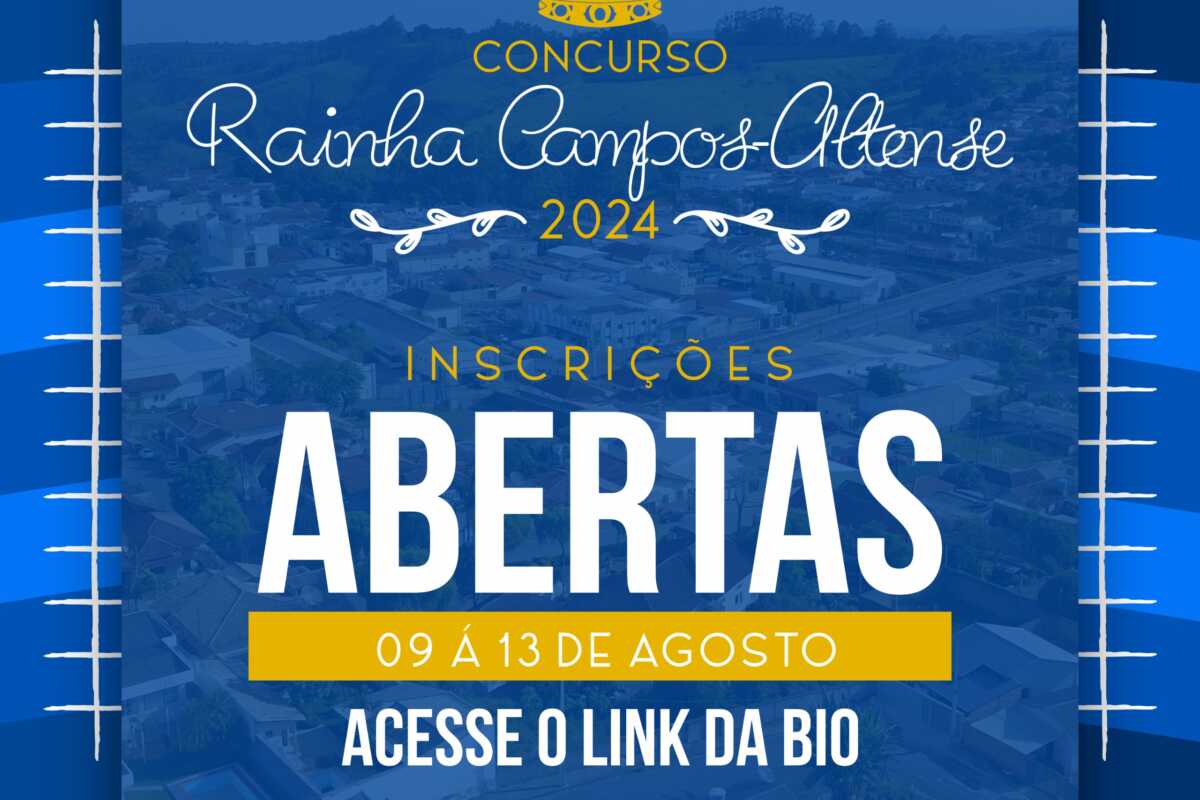 CONCURSO RAINHA CAMPOS-ALTENSE 2024